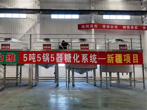 巢湖精酿啤酒设备厂—5吨精酿啤酒设备—新疆项目